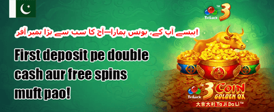100% ویلکم میٹچ بونس promotional offer